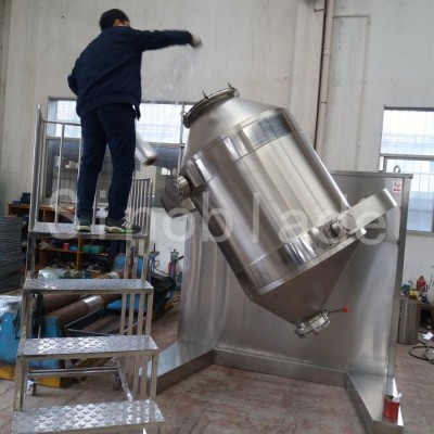 Three Dimensional Motion Mixer for chemail food powder