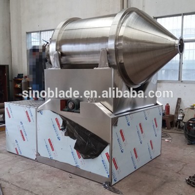 Powder Feed Chemical Food Spiral Horizontal Ribbon Blender Mixer Machine